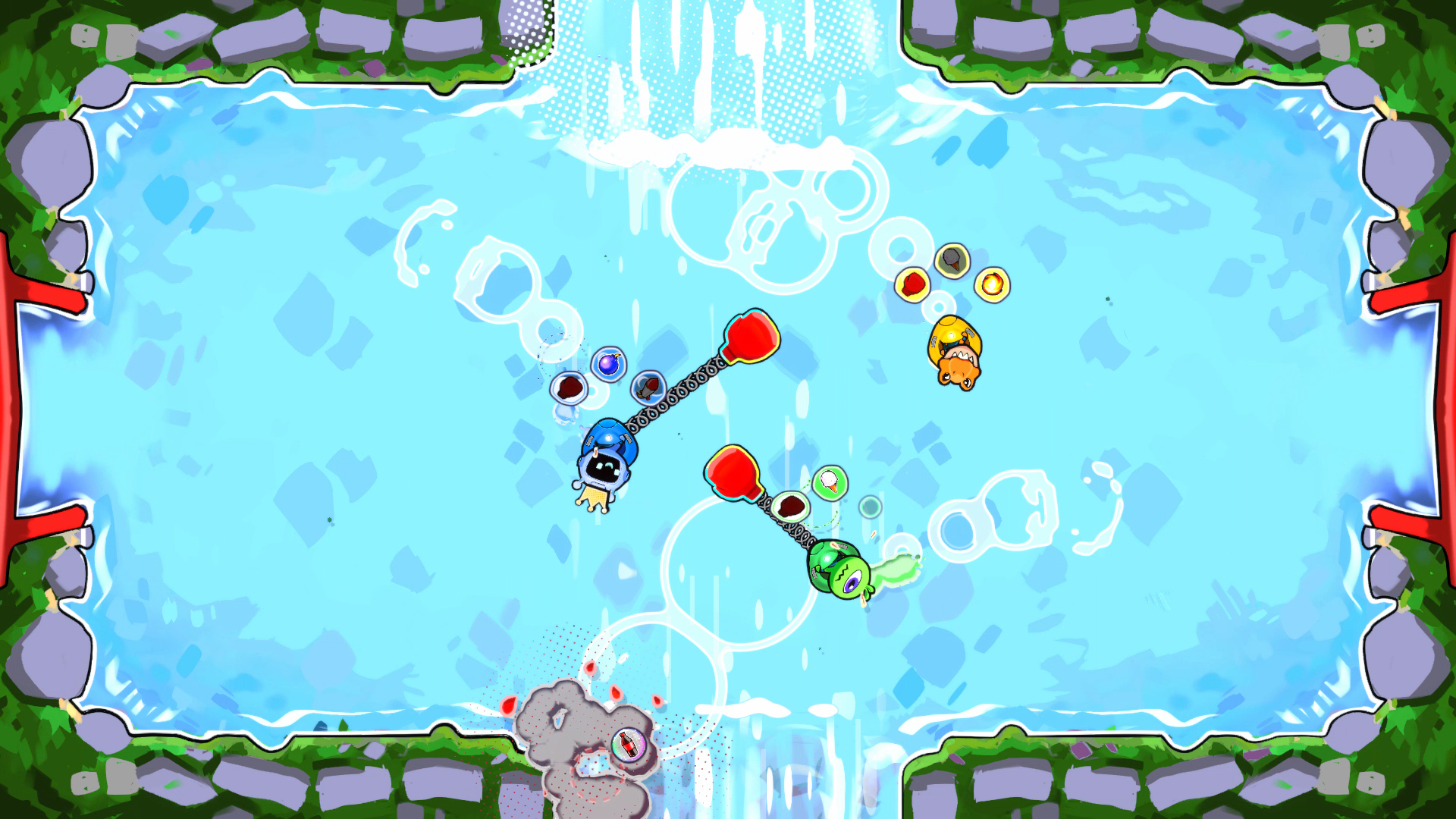 A duel on the Pond